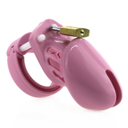CockLock Cage de chasteté en silicone 7 x 3.3 cm Rose